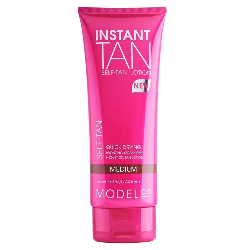 Modelco Natural Tan Self-Tan Lotion - Hydrating Sunless Glow For Body And Face - Beautiful Bronze Skin Without Damage - Smooth Application Delivers Natural, Sunkissed, Tanned Skin - Medium - 5.74 Oz - Image 1
